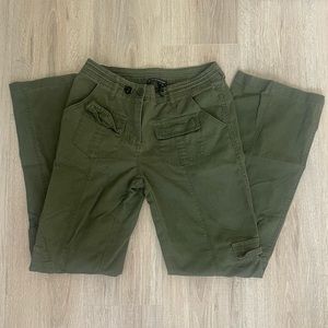 brandy melville green kim pants